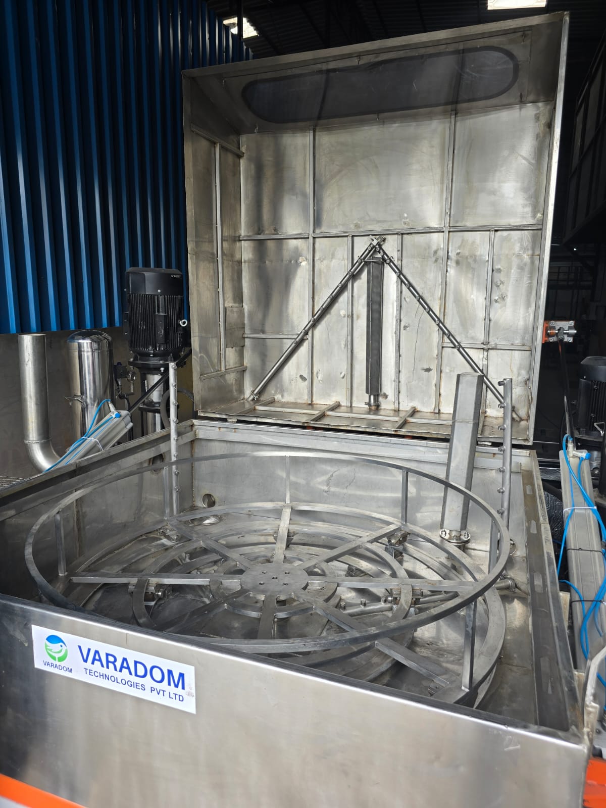 Coil Spring Cleaning System